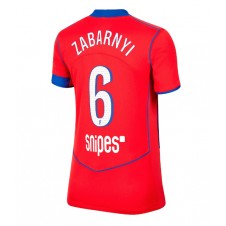 Paris Saint-Germain Illia Zabarnyi #6 Tredje Tröja Dam 2025-26 Korta ärmar